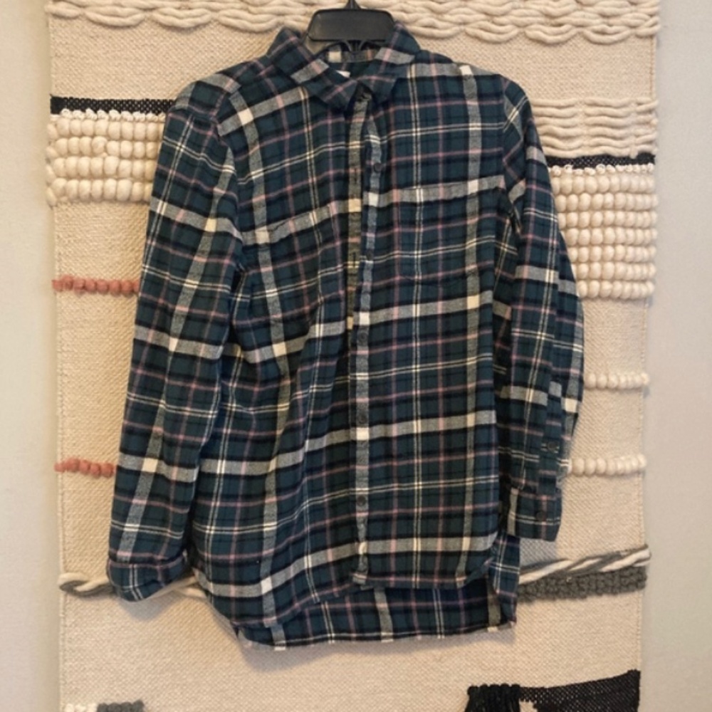Madewell flannel shirt (M)